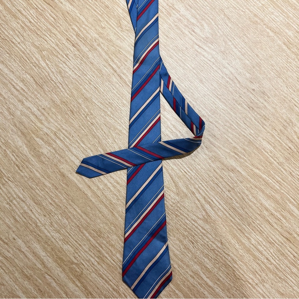 Vintage Christian Dior Silk Tie – Designer Luxury Necktie / Classic Elegant
